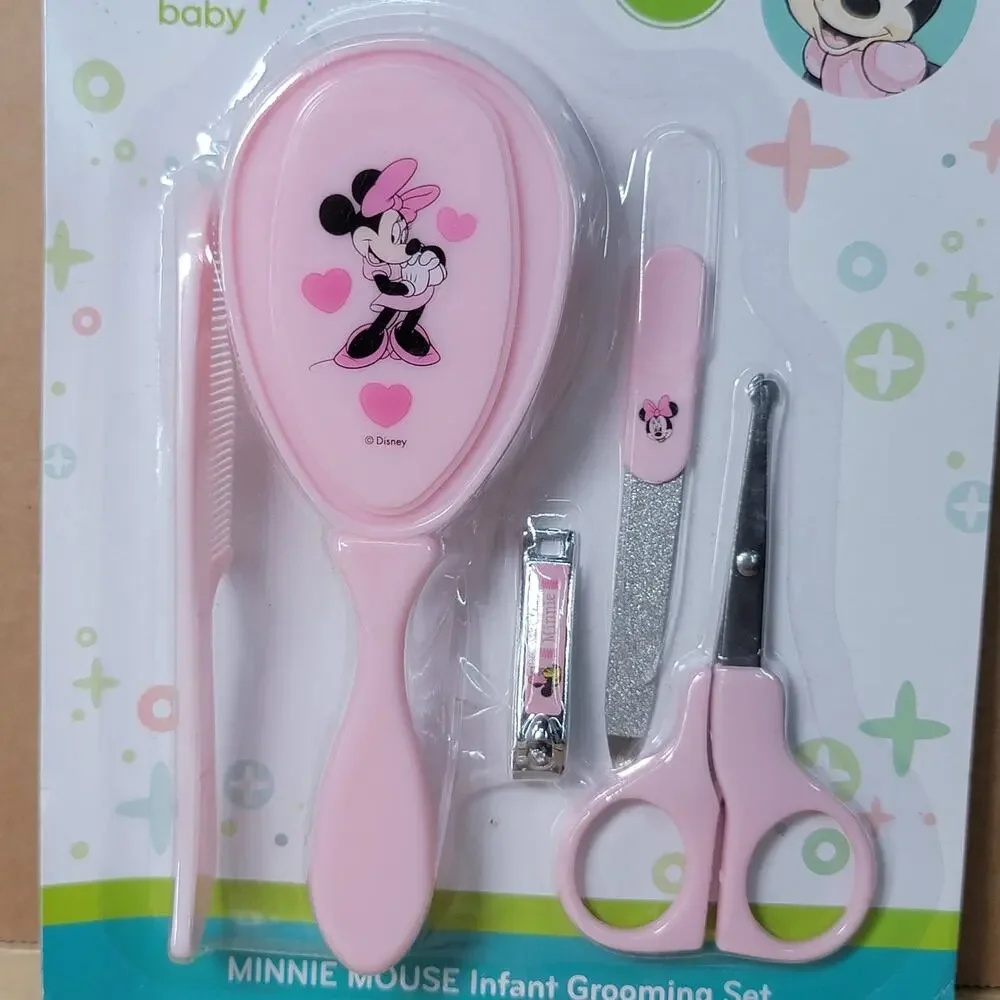 Disney Baby 5 Piece Minnie Mouse Infant Grooming Set NEW / SEALED